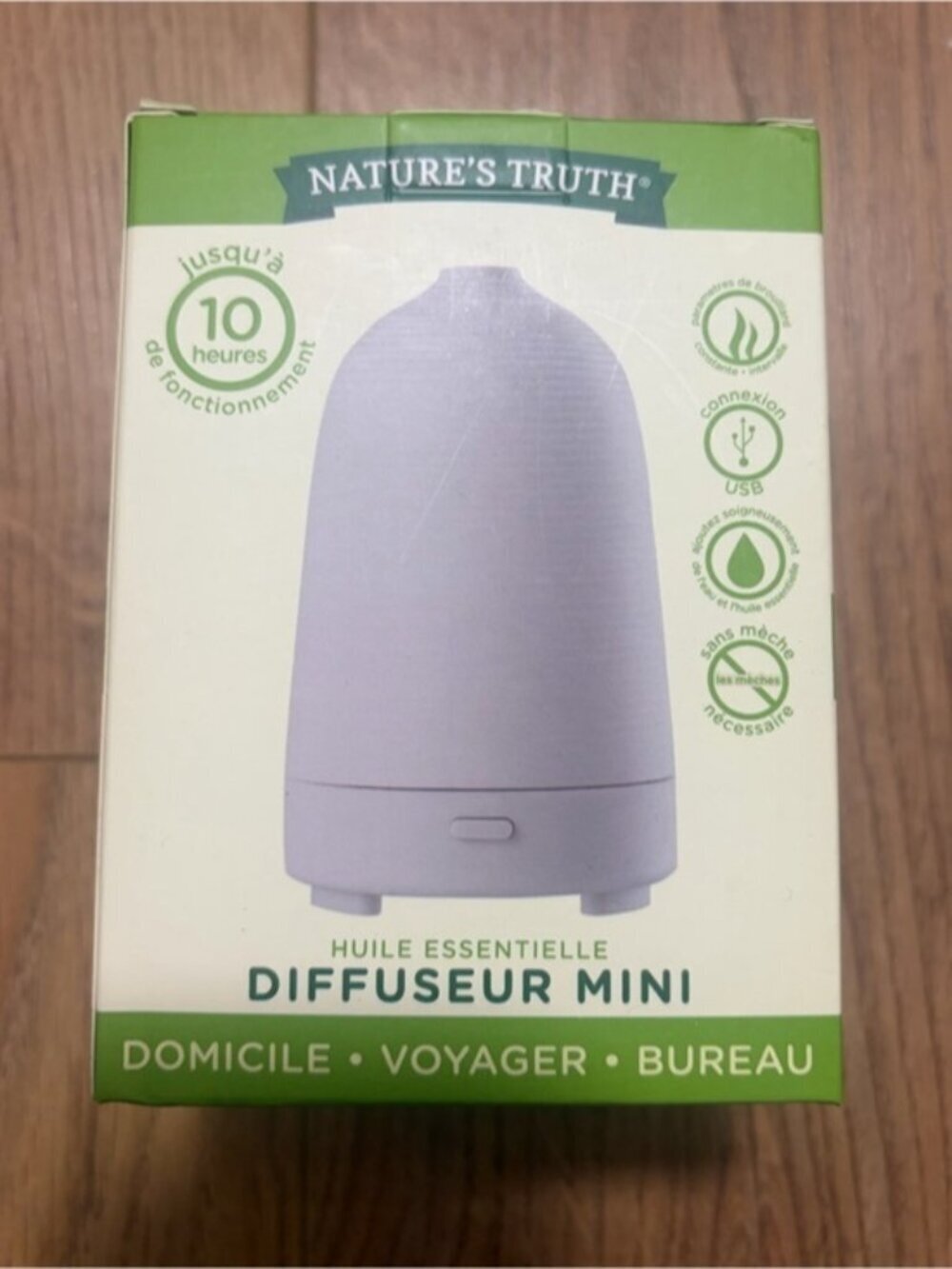 Nature’s Truth Mini Essential Oil Diffuser – New